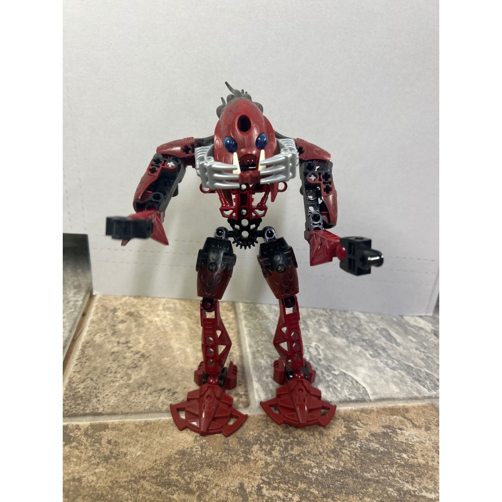 Bionicle Barraki Kalmah 8917 Dark Red Action Figure 2007